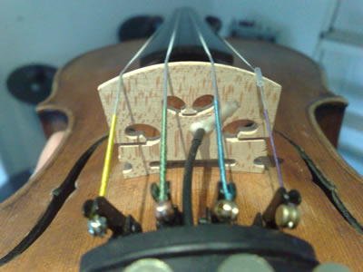 DIY Piezo Violin Pickup