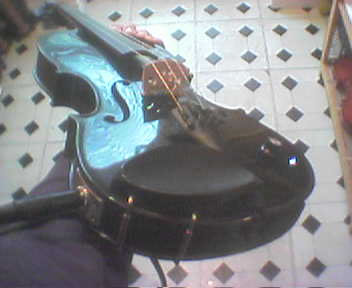 DIY onboard violin preamp