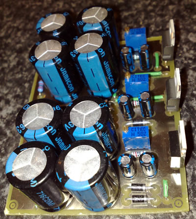 DIY Dual Rail Audio Grade Power Supply