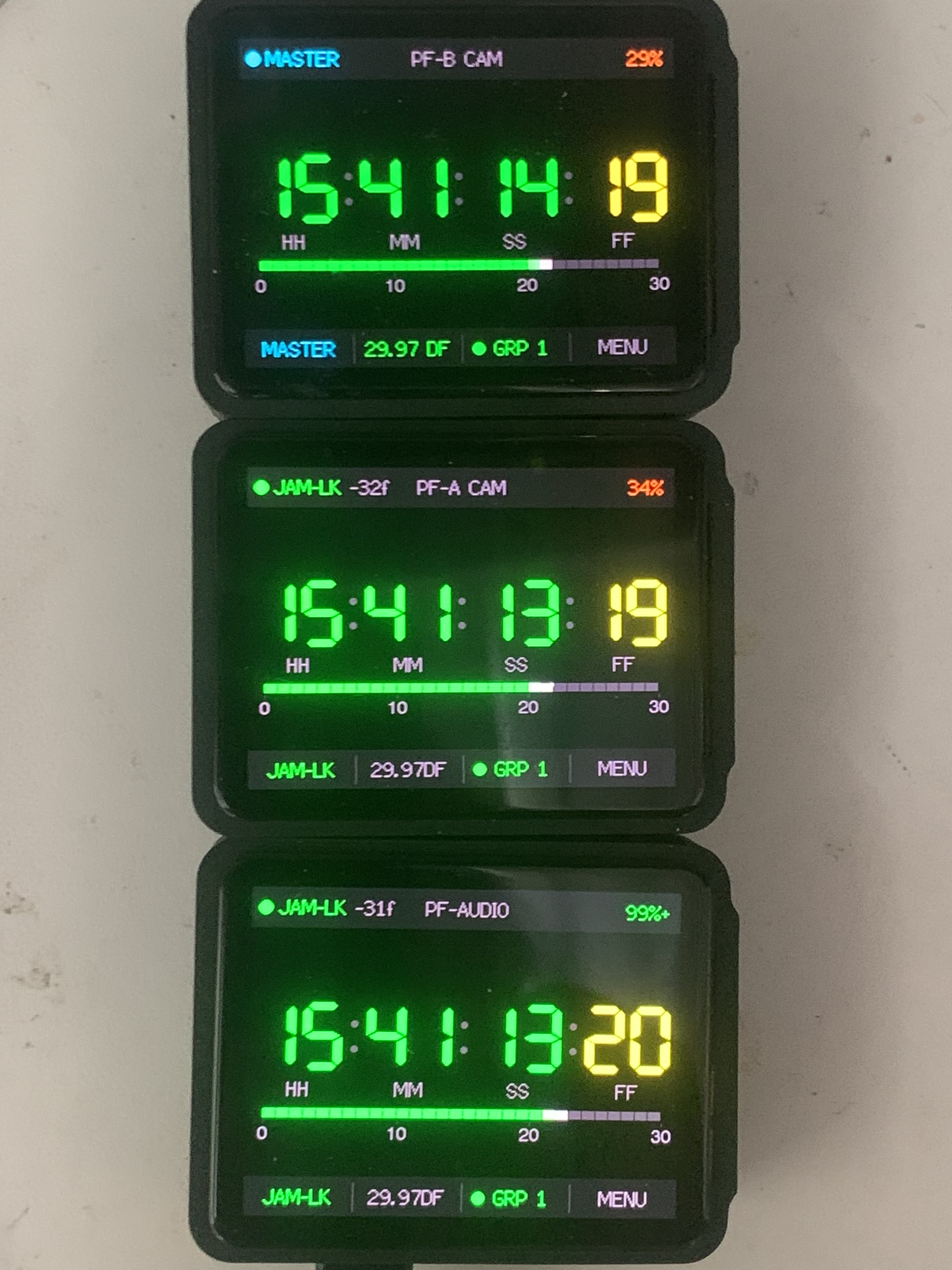 pf glass Timepiece